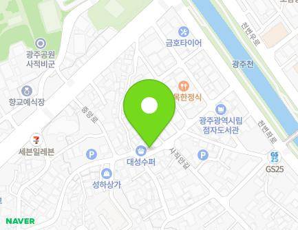 14-1 Cheonbyeonjwa-ro 370beon-gil, Nam-gu, Gwangju, Republic of Korea Map
