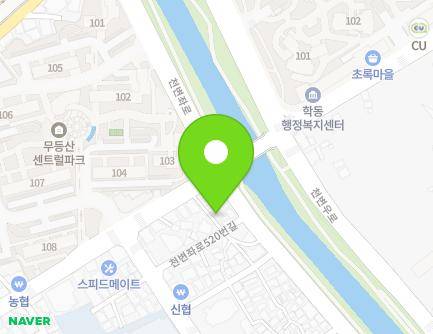 2-1 Cheonbyeonjwa-ro 520beon-gil, Nam-gu, Gwangju, Republic of Korea Map