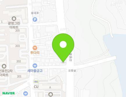 33 Obang-ro, Nam-gu, Gwangju, Republic of Korea Map