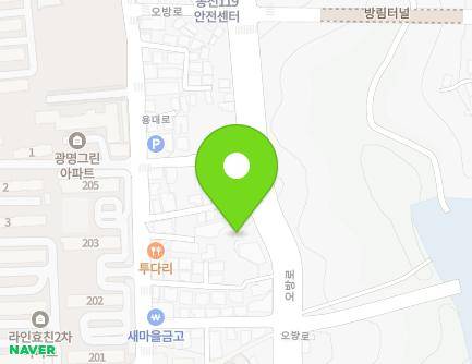 43 Obang-ro, Nam-gu, Gwangju, Republic of Korea Map