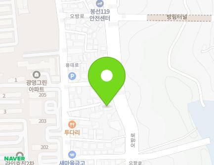 45 Obang-ro, Nam-gu, Gwangju, Republic of Korea Map