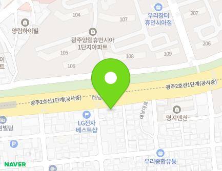 103 Daenam-daero, Nam-gu, Gwangju, Republic of Korea Map