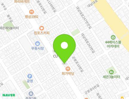 18 Gunbun-ro, Nam-gu, Gwangju, Republic of Korea Map
