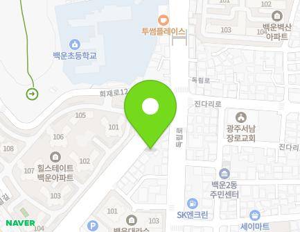 1292 Hoejae-ro, Nam-gu, Gwangju, Republic of Korea Map