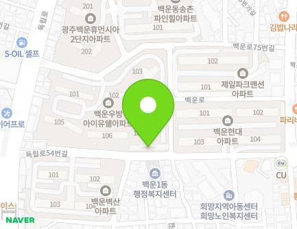 19 Dongnip-ro 54beon-gil, Nam-gu, Gwangju, Republic of Korea Map