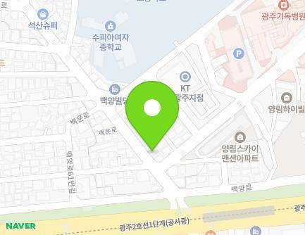 6 Baegun-ro, Nam-gu, Gwangju, Republic of Korea Map