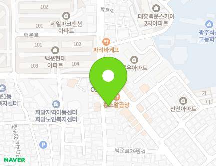 24 Jindari-ro 39beon-gil, Nam-gu, Gwangju, Republic of Korea Map