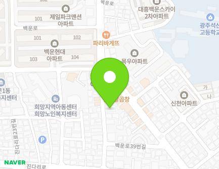22 Jindari-ro 39beon-gil, Nam-gu, Gwangju, Republic of Korea Map
