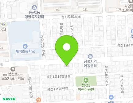 24 Bongseon 1-ro, Nam-gu, Gwangju, Republic of Korea Map