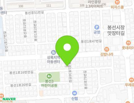 19 Bongseon 1-ro 16beonan-gil, Nam-gu, Gwangju, Republic of Korea Map