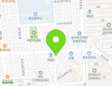 74 Bongseon 1-ro, Nam-gu, Gwangju, Republic of Korea Map