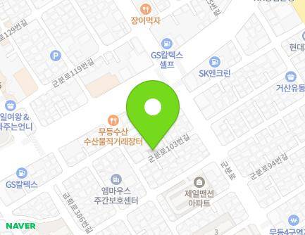 8 Gunbun-ro 103beon-gil, Nam-gu, Gwangju, Republic of Korea Map