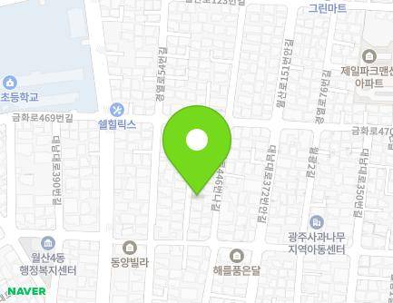 7-10 Geumhwa-ro 456beon-gil, Nam-gu, Gwangju, Republic of Korea Map