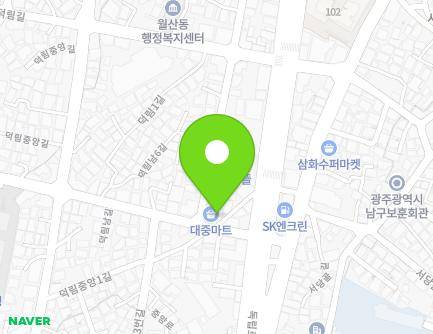 47 Deongnimnam-gil, Nam-gu, Gwangju, Republic of Korea Map