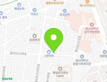 24 Wolsan-ro 123beon-gil, Nam-gu, Gwangju, Republic of Korea Map