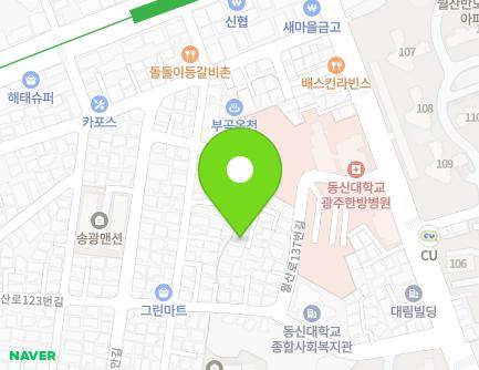 6-6 Gyeongyeol-ro 76beonan-gil, Nam-gu, Gwangju, Republic of Korea Map