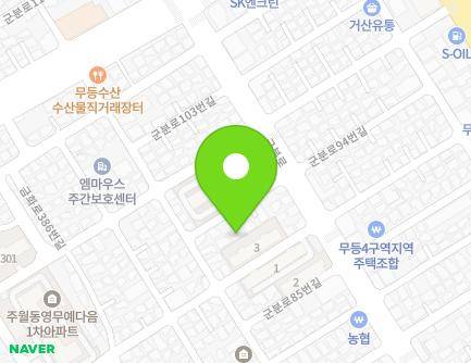 5 Gunbun-ro 93beon-gil, Nam-gu, Gwangju, Republic of Korea Map