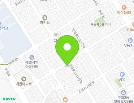 25-2 Hoejae-ro 1217beon-gil, Nam-gu, Gwangju, Republic of Korea Map