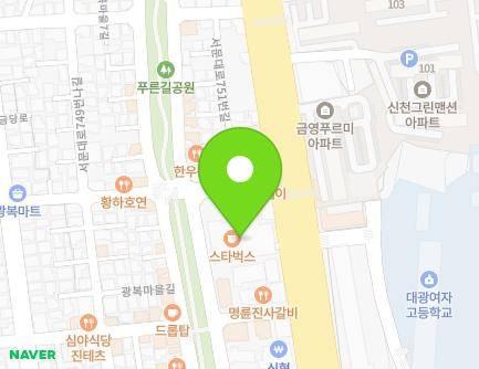 745 Seomun-daero, Nam-gu, Gwangju, Republic of Korea Map