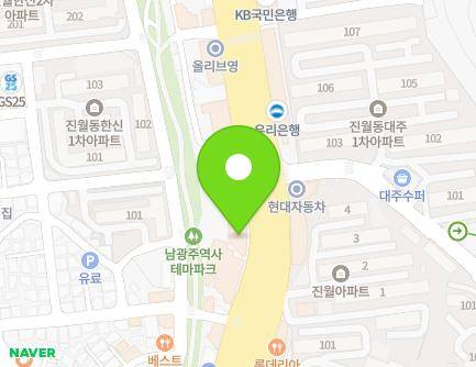 671 Seomun-daero, Nam-gu, Gwangju, Republic of Korea Map