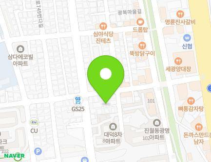 28-4 Seomun-daero 749beonga-gil, Nam-gu, Gwangju, Republic of Korea Map