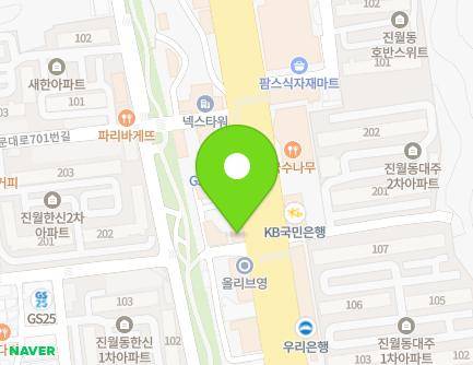 691 Seomun-daero, Nam-gu, Gwangju, Republic of Korea Map