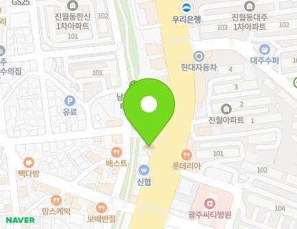 661 Seomun-daero, Nam-gu, Gwangju, Republic of Korea Map