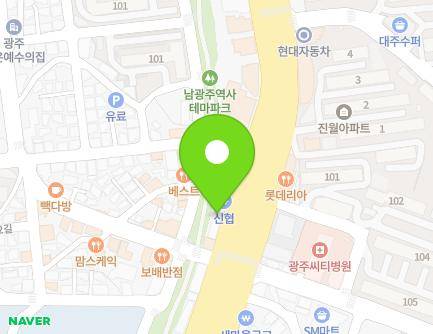 655 Seomun-daero, Nam-gu, Gwangju, Republic of Korea Map
