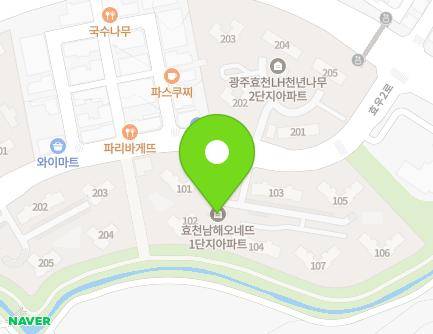 21 Hyou 2-ro, Nam-gu, Gwangju, Republic of Korea Map