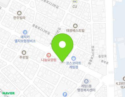 234 Jungheung-ro, Dong-gu, Gwangju, Republic of Korea Map