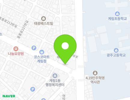 245 Jungheung-ro, Dong-gu, Gwangju, Republic of Korea Map