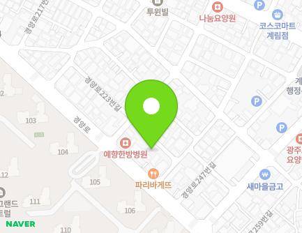 4-10 Gyeongyang-ro 235beon-gil, Dong-gu, Gwangju, Republic of Korea Map
