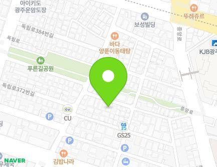 14-12 Mudeung-ro 307beon-gil, Dong-gu, Gwangju, Republic of Korea Map