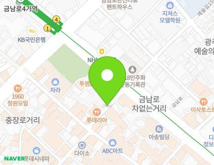 226-10 Geumnam-ro, Dong-gu, Gwangju, Republic of Korea Map