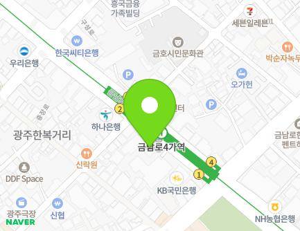 198 Geumnam-ro, Dong-gu, Gwangju, Republic of Korea Map