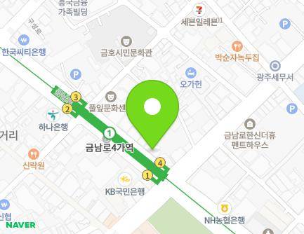 203 Geumnam-ro, Dong-gu, Gwangju, Republic of Korea Map
