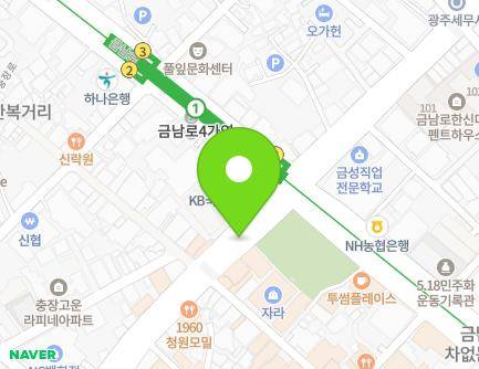 B187 Jungang-ro, Dong-gu, Gwangju, Republic of Korea Map