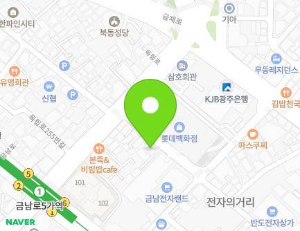 6 Dongnip-ro 264beon-gil, Dong-gu, Gwangju, Republic of Korea Map