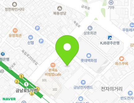 4-5 Dongnip-ro 264beon-gil, Dong-gu, Gwangju, Republic of Korea Map