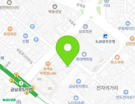 8-6 Dongnip-ro 264beon-gil, Dong-gu, Gwangju, Republic of Korea Map