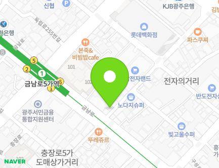 161-3 Geumnam-ro, Dong-gu, Gwangju, Republic of Korea Map