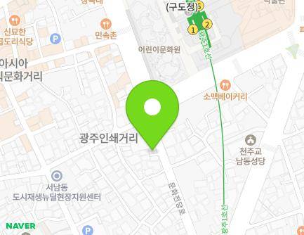 19 Munhwajeondang-ro, Dong-gu, Gwangju, Republic of Korea Map