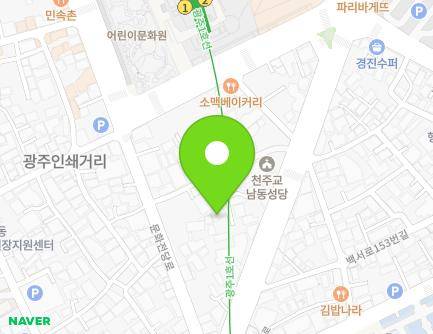 10 Munhwajeondang-ro 16beon-gil, Dong-gu, Gwangju, Republic of Korea Map