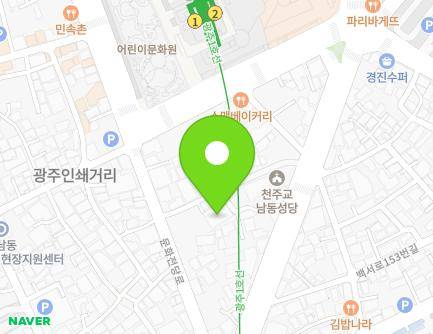 4 Munhwajeondang-ro 16beon-gil, Dong-gu, Gwangju, Republic of Korea Map