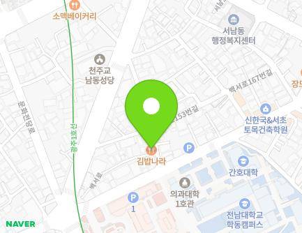 3 Baekseo-ro 153beon-gil, Dong-gu, Gwangju, Republic of Korea Map