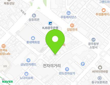 14-4 Jebong-ro 213beon-gil, Dong-gu, Gwangju, Republic of Korea Map