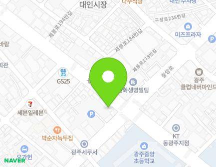 177 Jebong-ro, Dong-gu, Gwangju, Republic of Korea Map