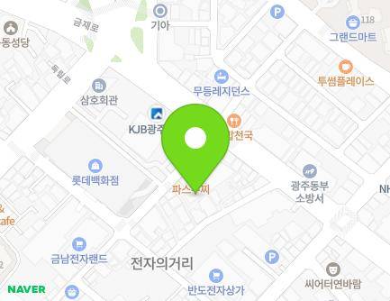 221-13 Jebong-ro, Dong-gu, Gwangju, Republic of Korea Map