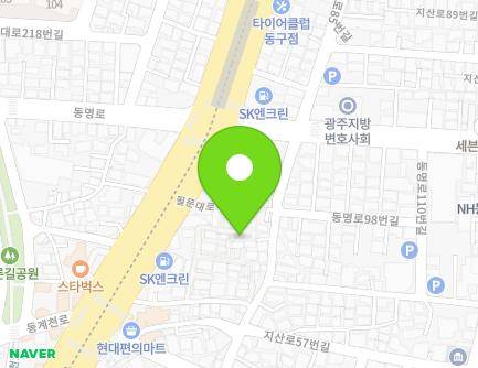 14-4 Pilmun-daero 241beon-gil, Dong-gu, Gwangju, Republic of Korea Map