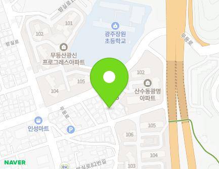 11-6 Bamsil-ro 90beon-gil, Dong-gu, Gwangju, Republic of Korea Map